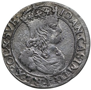 John II Casimir, sixpence 1660 TLB, Krakow