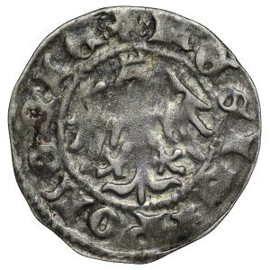 Władysław Jagiełło 1386-1434, półgrosz, Kraków, sygnatura N
