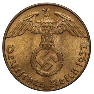 Niemcy, III Rzesza, 1 fenig 1937 J