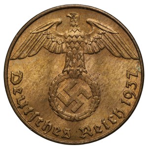 Germany, Third Reich, 1 fenig 1937 J