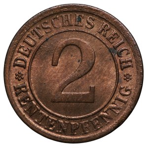 Niemcy, Republika Weimarska, 2 fenigi 1923 A