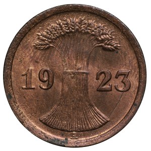 Niemcy, Republika Weimarska, 2 fenigi 1923 A