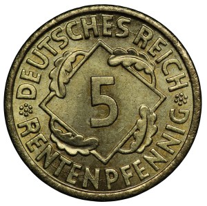 Germany, Weimar Republic, 5 fenig 1923 A