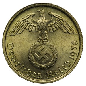 Niemcy, III Rzesza, 10 fenigów 1938 G