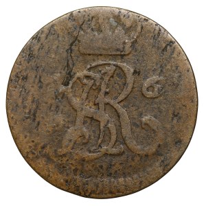 Stanisław August Poniatowski, 1/2 grosza 176? G, Kraków