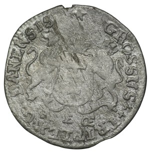 August III Sas, Trojak Gdansk 1760 REOE
