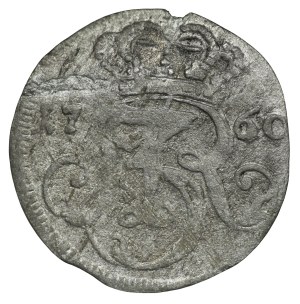 August III Sas, Trojak Gdansk 1760 REOE