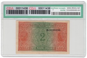 2 Polish marks, 1916, series B, GENERAL