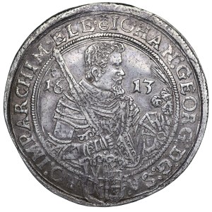 Niemcy, Saksonia, Chrystian II, Jan Jerzy i August, Talar 1613, Drezno