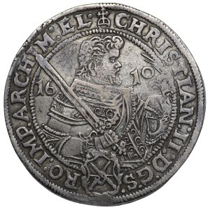 Niemcy, Saksonia, Chrystian II, Jan Jerzy i August, Talar 1610, Drezno