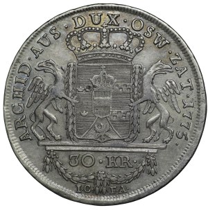 Austrian annexation, 30 krajcars (two-zloty), 1775 IC FA, Vienna