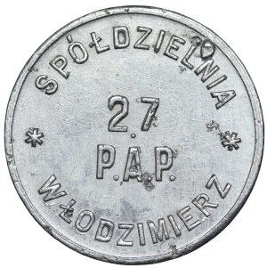 Vladimir, Cooperative of the 27th Field Artillery Regiment, 1 zloty
