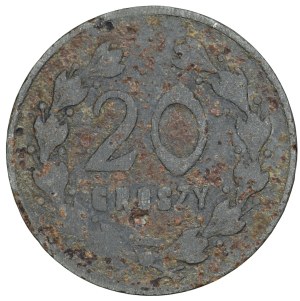 Wadowice, Cooperative of the 12th Infantry Regiment, 20 pennies - very rare