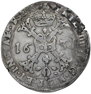 Spanish Netherlands, patagon, 1631, Tournai (Doornik)