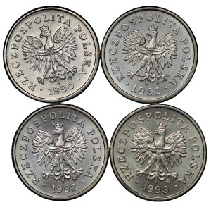 Third Republic, 10 pennies - set of 15 pieces