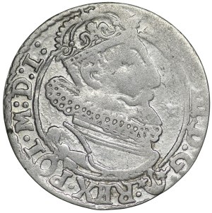 Sigismund III Vasa, Sixpence 1624, Krakow - no denomination ex Pączkowski