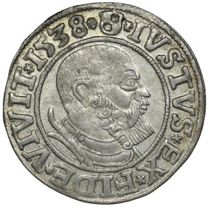 Ducal Prussia, Albert Hohenzollern, penny 1538, Königsberg