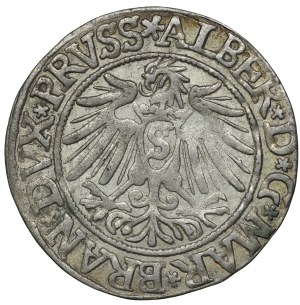 Ducal Prussia, Albert Hohenzollern, penny 1538, Königsberg