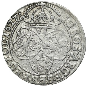 Sigismund III Vasa, sixpence 1627, Krakow