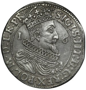 Sigismund III Vasa, Orty Gdansk 1623 - unknown variant (rosette with empty center)