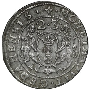 Sigismund III Vasa, Orty Gdansk 1623 - unknown variant (rosette with empty center)