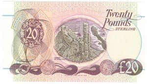 Ireland, £20 1996 - printing error