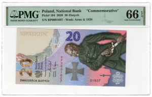 20 gold 2020, Battle of Warsaw 1920