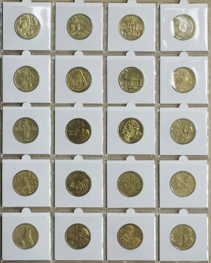 Third Republic, 2 commemorative gold - 2014 set (254 pieces)