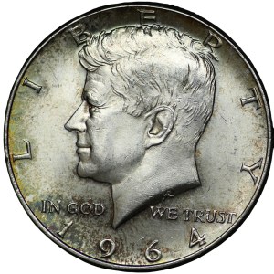 USA, 1/2 Dollar 1964