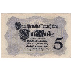 Niemcy, 5 marek 1914, Berlin