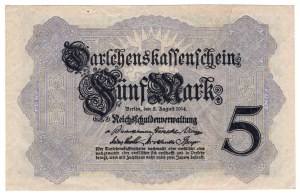 Germany, 5 marks 1914, Berlin