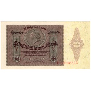 Niemcy, Republika Weimarska, 5 000 000 marek 1923