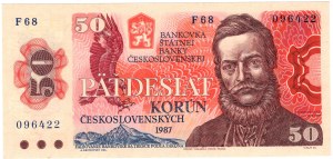 Czechoslovakia, 50 crowns 1987