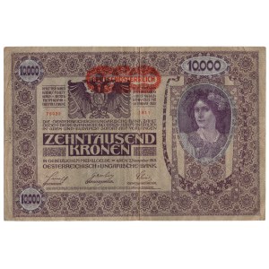 Austria, 10.000 koron 1918