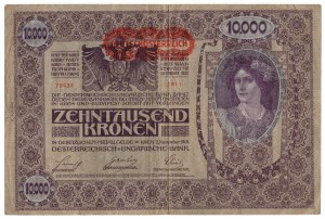 Austria, 10,000 crowns 1918