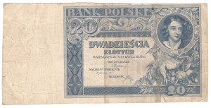 20 gold 1931, destruct without series and numerator