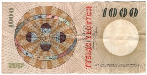 1,000 zloty 1965, series B