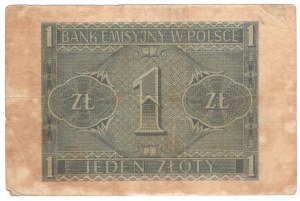 1 zloty 1940, series A - rarer