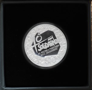 III RP 10 zloty - 40th anniversary of the Solidarity Trade Union, 2020