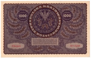 1000 Polish Marks 1919, 2nd Series G