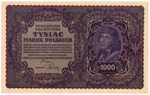 1000 Polish marks 1919, 2nd Series G