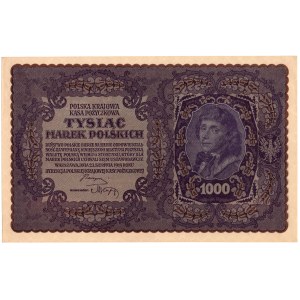 1000 marek polskich 1919, II Serja G