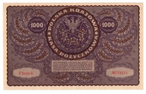 1000 Polish Marks 1919, 2nd Series Z