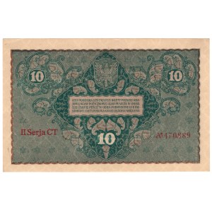 10 marek polskich 1919, II Serja CT