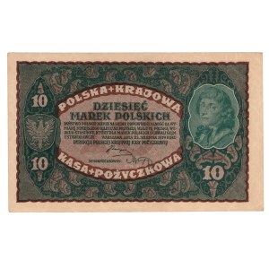 10 marek polskich 1919, II Serja FJ