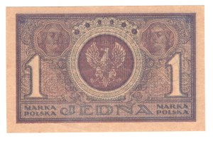 Poland, 1 Polish mark 1919, ICK series