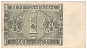 1 zloty 1938, J series - rarer single-letter series