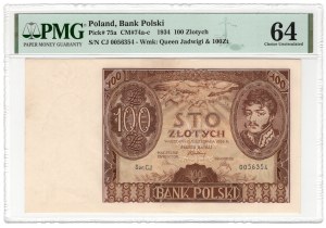 100 zloty 1934, CJ series