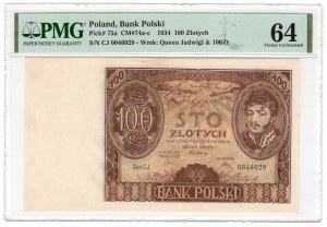 100 zloty 1934, CJ series