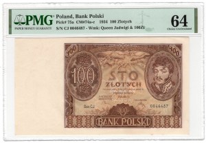 100 zloty 1934, CJ series